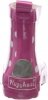PLAYSHOES 180358 18-pink krótkie kalosze w grochy